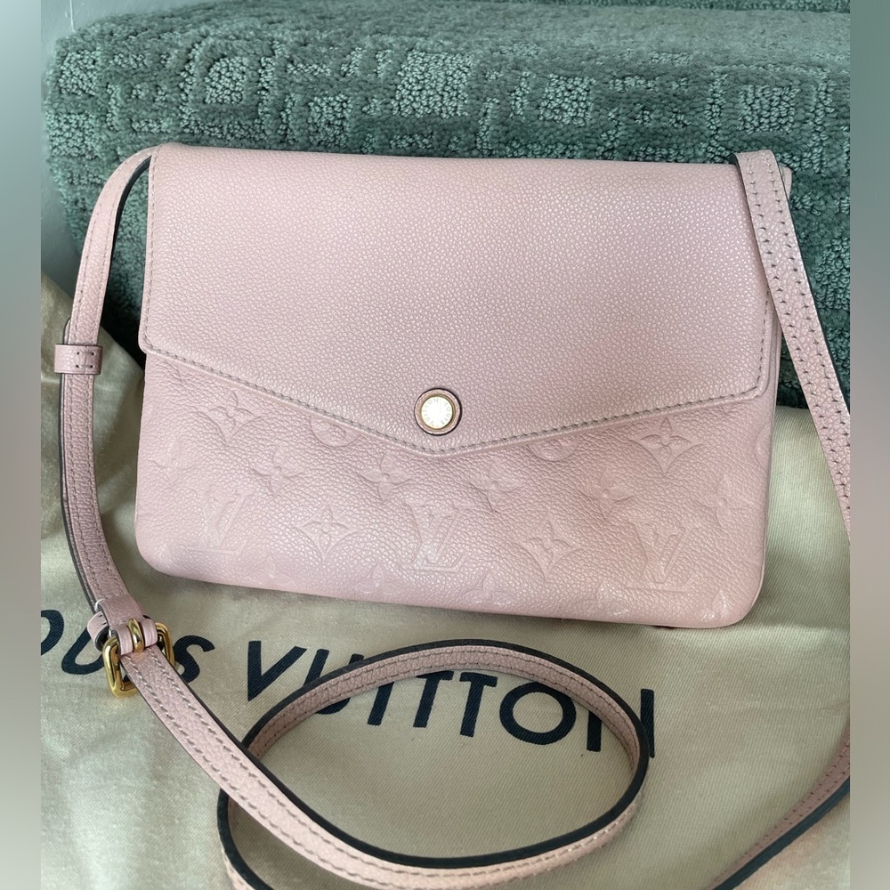 Louis Vuitton empreinte twinset rose ballerine
